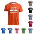 thumbnail image 1 of XIAONU Mens Letter Print Tee Crew Neck Short Sleeve Daily Casual Shirts, 1 of 4