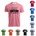 thumbnail image 1 of XIAONU Mens Letter Print Tee Crew Neck Short Sleeve Daily Casual Shirts, 1 of 4
