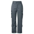 thumbnail image 1 of XIAONU Multi Pocket Cargo Pants For Women High Rise Full Length Pants Functional Rugged Adventure Pants, 1 of 4