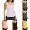 thumbnail image 1 of XIAONU Solid Print Tank Top for Women Sleeveless Scoop Neck Athletic Tops, 1 of 5