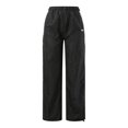 thumbnail image 1 of XIAONU Solid Track Pants for Womens Drawstring Waist Wide Leg Side Stripe Pants, 1 of 2