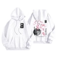 thumbnail image 1 of XIAONU Tokyo Graphic Hoodie For Women Oversized Cherry Blossom Print Pullover Top Soft Casual Travel Hoodies, 1 of 6