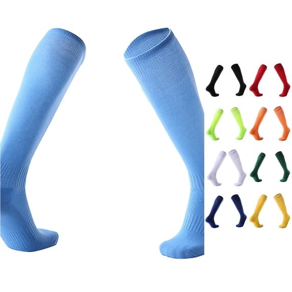 XIAONU Women's Breathable Knee Socks Solid Tone Daily Wear Calf Stockings