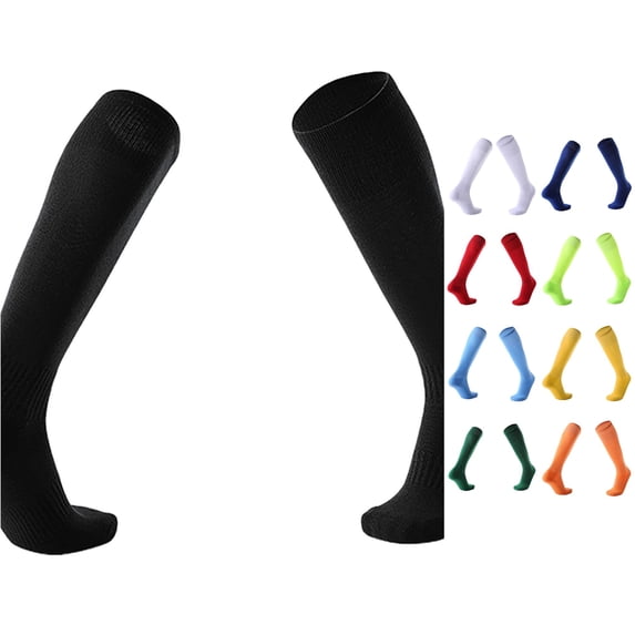 XIAONU Women's Breathable Knee Socks Solid Tone Daily Wear Calf Stockings