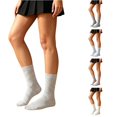 thumbnail image 1 of XIAONU Women's Soft Hollow Out Quarter Socks Daily Wear, 1 of 5