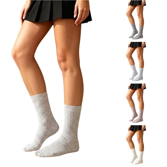 XIAONU Women's Soft Hollow Out Quarter Socks Daily Wear
