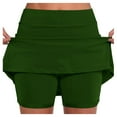 thumbnail image 1 of XIAONU Womens 2 In 1 Golf Skort High Waisted Layered Skort Stretchy Active Tennis Skort, 1 of 6