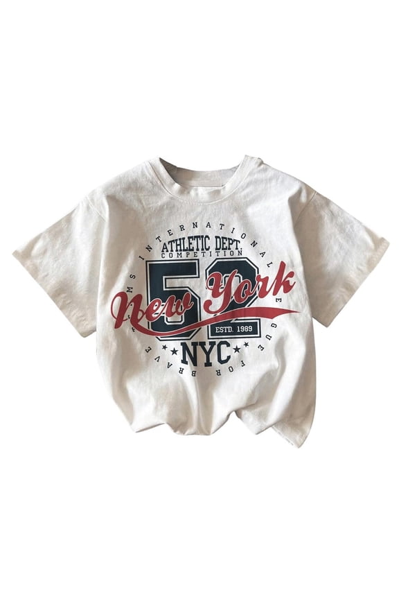Womens Coffee Club Print T Shirt Casual Short Sleeve Cute Graphic Daily Wear Tee