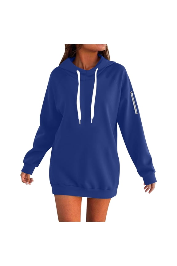 Womens Hoodies Fleece Zip Up Pleasure Pullover Hoodie Sweatshirts Long Sleeve Warm Winter Hooded Sweatshirt With Pockets Loungewear