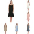 thumbnail image 1 of XIAONU Womens Nightgown Sleeveless Loose Midi Sleep Dress Loungewear, 1 of 4