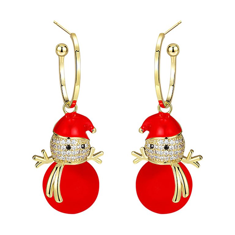 Christmas Gifts Santa, Christmas Earrings Bells