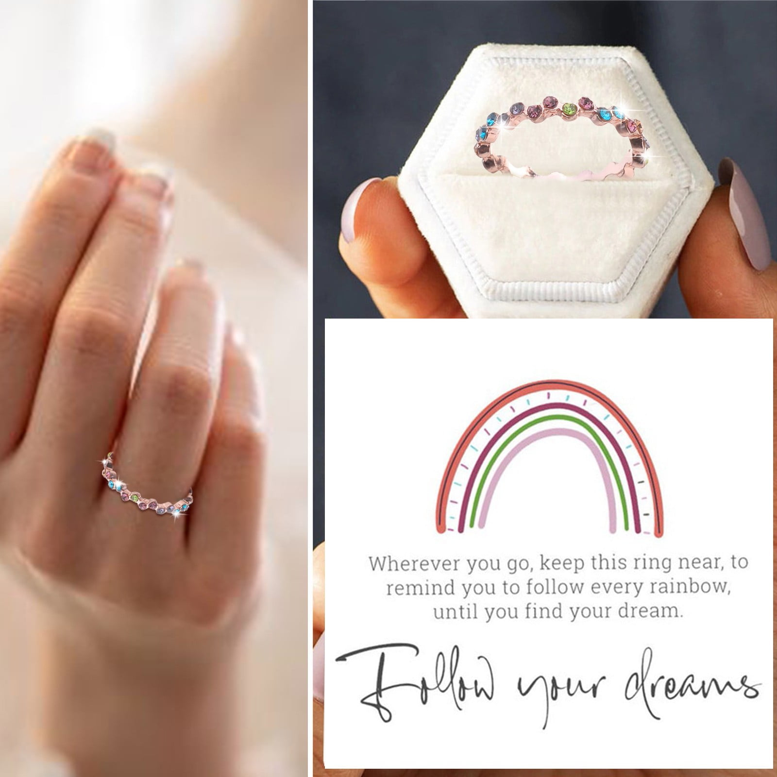 Colourful diamond ring shop