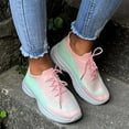 thumbnail image 1 of XIAQUJ Women Trainers Running Shoes Sport Walking Sneakers Lightweight Tennis Shoes Women's Fashion Sneakers Pink 9(42), 1 of 9