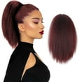 thumbnail image 1 of XIAQUJ Women's Hair Hair Hair Hair Hair Hair Ponytail Fluffy Curly Hair Ponytail Rope Net Cornbeard Ponytail Wig Wigs for Women D, 1 of 5