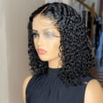 thumbnail image 1 of XIAQUJ Women's Short Curly Hair Mixed with Golden Headband Suitable for Women's Wigs Blonde Wig Small Curly Hair Black Brown Wigs for Women BK1, 1 of 6