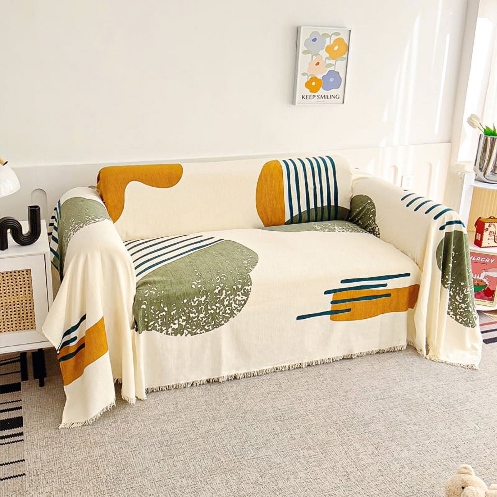 XIATIAN Couch Cover Washable Sofa Covers for 3 Cushion Couch Sofa, Sectional Sofa Protector for Living Room Pet Friendly