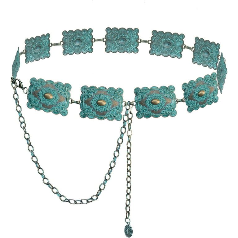 XIATIAN Metal Concho Belts for Women Western Cowgirl  display picture 2