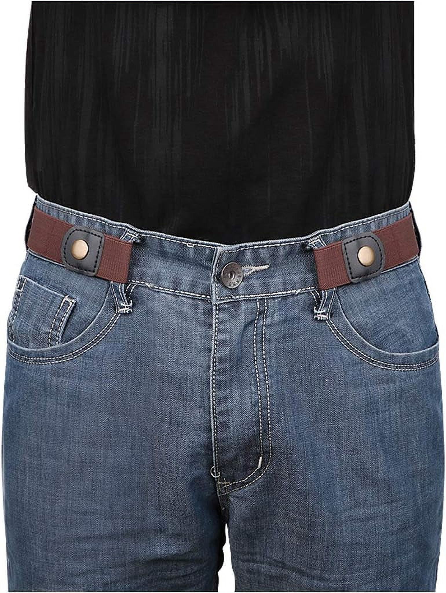 XIATIAN No Buckle Invisible Elastic Stretch Belt for Men  display picture 2