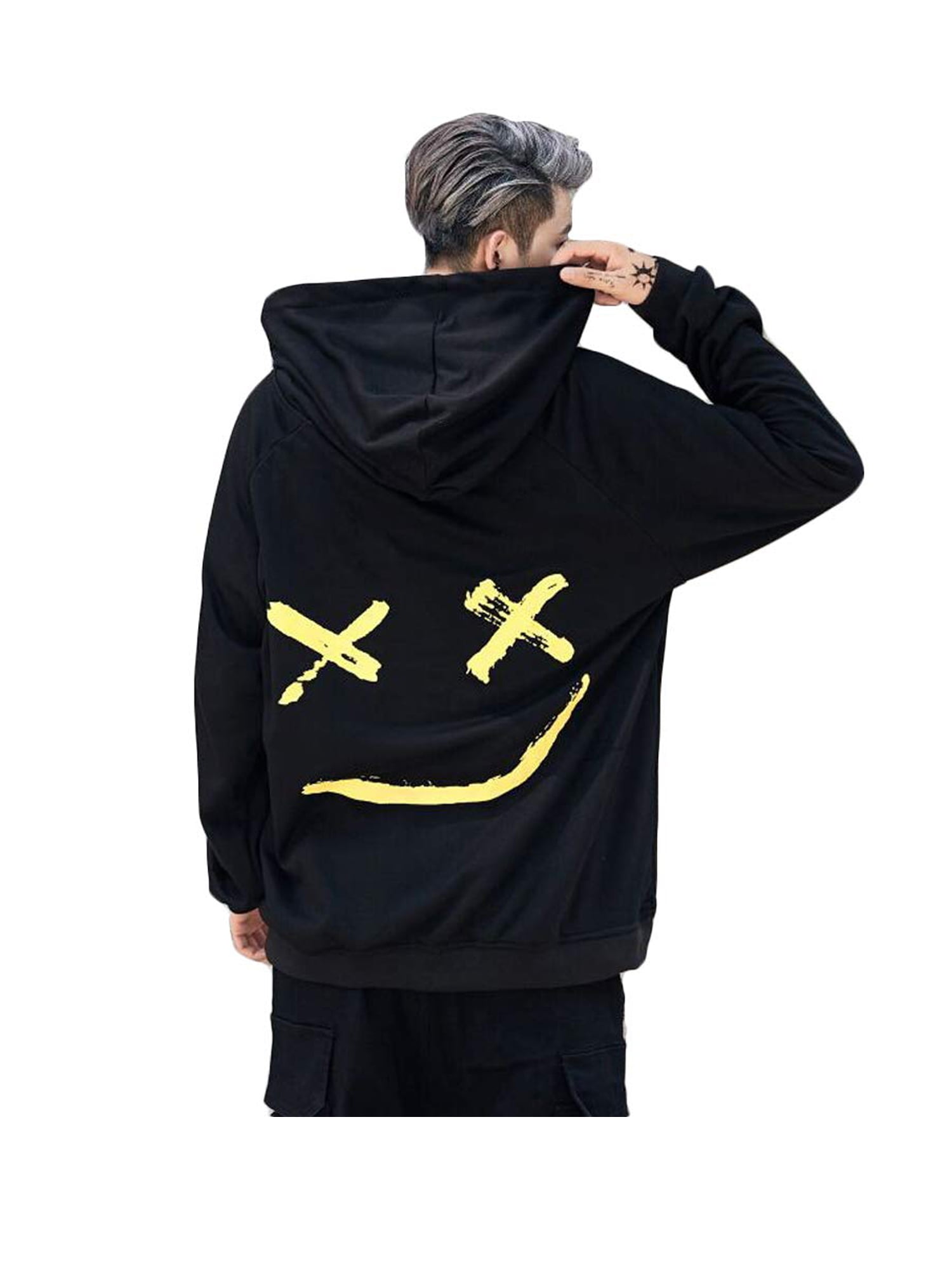 Contrast color deals unisex hoodie