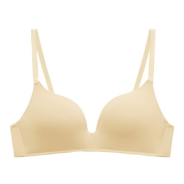 XIAfhje Bras Women Sale Promotion Clearance Comfort No Wire Non-Removable Padded Bras Lift Up Bra Push Up Bras