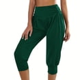 thumbnail image 1 of XIAfhje Capri Pants for Women Cropped Joggers Capri Sweatpants Palazzo Lounge Cropped Pants Light Weight Comfy Casual Pajama Capri Pants, 1 of 9