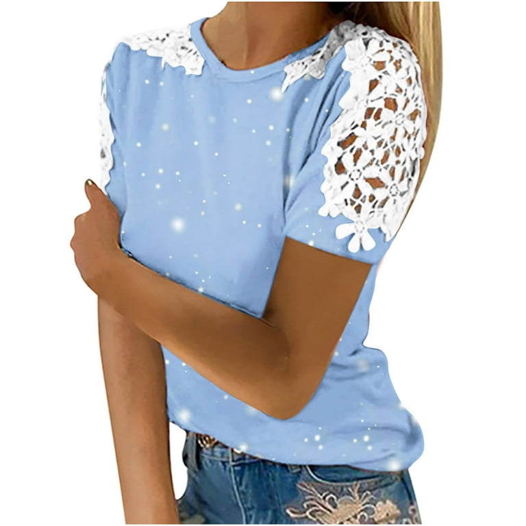 Sweet Solid Patchwork U Neck Tops Sweet Solid Patchwork U Neck Tops