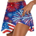 thumbnail image 1 of XIAfhje Womens Shorts Tennis Skirt For Women With Shorts Golf Skort High Waisted Workout Athletic Skorts Skirts Summer Skirts Stretchy Short Yoga Fake Two Piece Trouser Skirt Shorts, 1 of 5