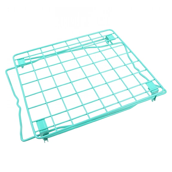 XIBUFE 1 Pc Locker Organizer Shelf, Stackable, Extra Tall, Fits Standard Size School Lockers, 11.02X9.84X12.6 Inch, Blue