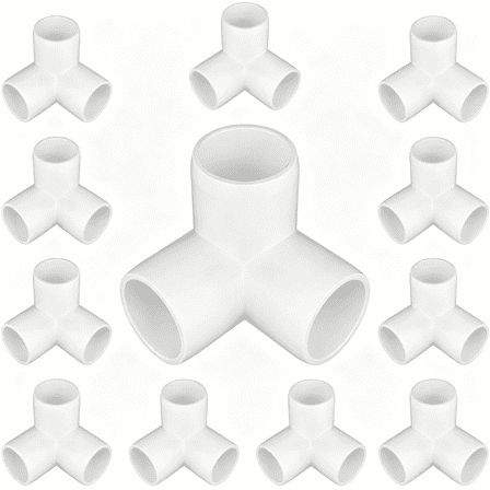 PVC 3 Way Pipe Fittings for Home Projects