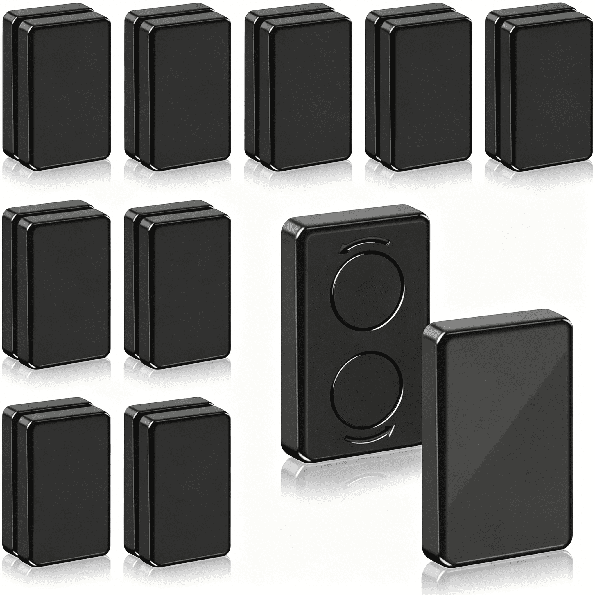 XIBUFE 18 Pcs Outdoor Curtain Weights,Plastic Wrapped Magnetic Drapery ...