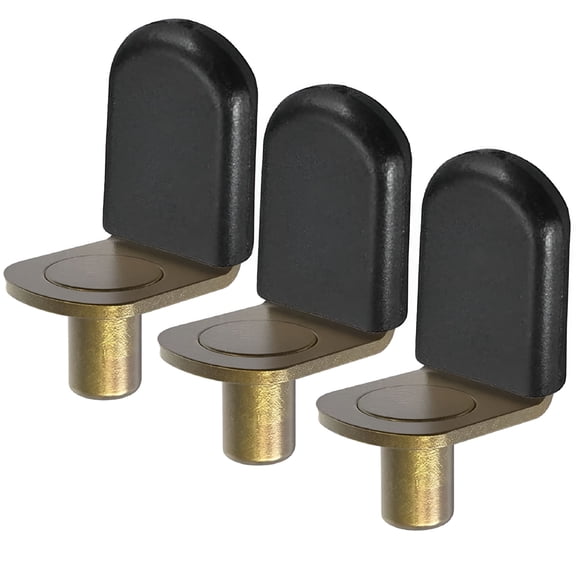 XIBUFE 2026 New 1/4 Inch Metal L-Shaped Shelf Support Pegs 3 Piece, for Shelving Units, Furniture Assembly, Home Organization, Display Racks, Diy Projects
