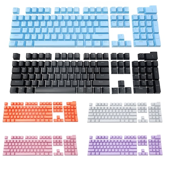 XIBUFE 2026 New 106Pcs Key Caps Replacement Keyboard Gaming Keyboard Caps,Universal Keycaps for Mechanical Keyboard,Wear-Resistant Key Caps Replacement Keyboard Accessories