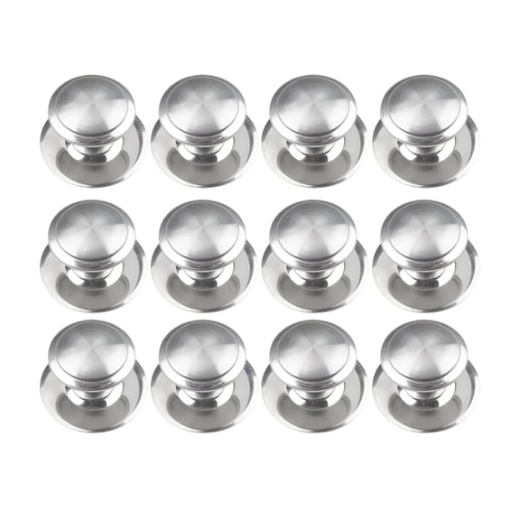XIBUFE 2026 New 12Pc Self-Adhesive Cabinet Knobs Self-Stick Hardware Kitchen Cabinet Handles No-Punch Stick Drawer Knobs for Kitchen,Cabinets,Drawers,Home Organization,Easy Installation.