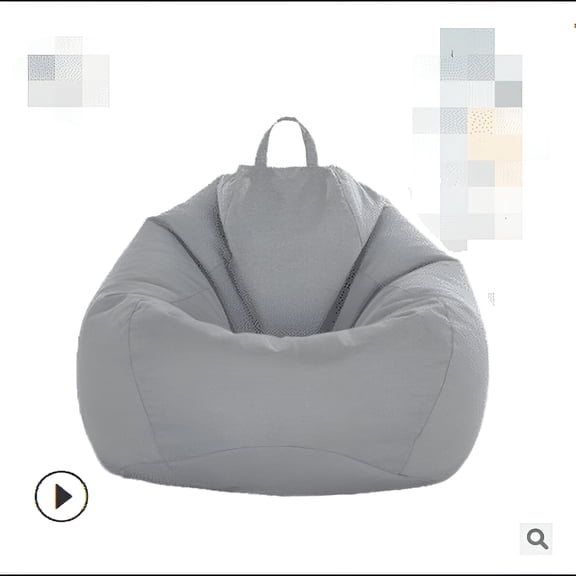 XIBUFE 2026 New 1Pc Classic Sofa Chairs Lazy Lounger Bean Bag Storage Chair Indoor Outdoor for Home Garden Lounge Living Room for Bedroom,Patio,Balcony,Playroom
