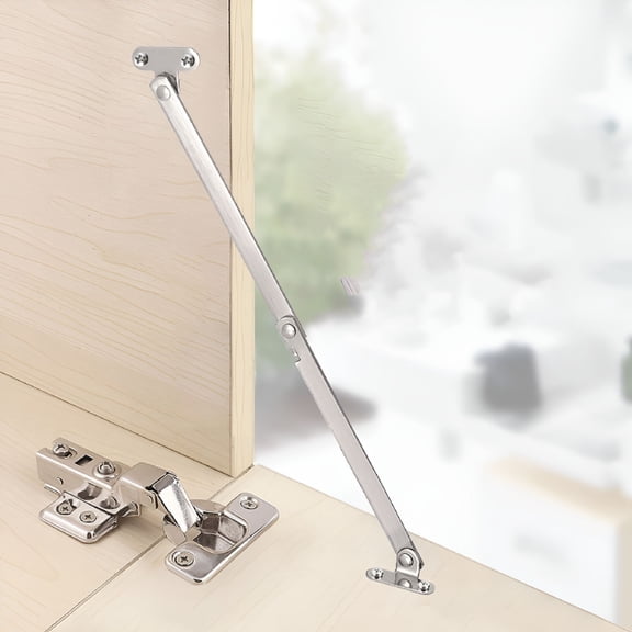 XIBUFE 2026 New 2Pcs Left Right Set Folding Drop Front Desk Trunk Lid Support Stays Hinges for Desk, Trunk, Cabinet, Drawer