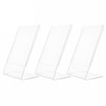 thumbnail image 1 of XIBUFE 2026 New 3 Pcs Photo Frame Acrylic Frame Reminder Frames 8X10 Wedding Photo Display Shelves Office Work Wedding Picture Frame, 1 of 7