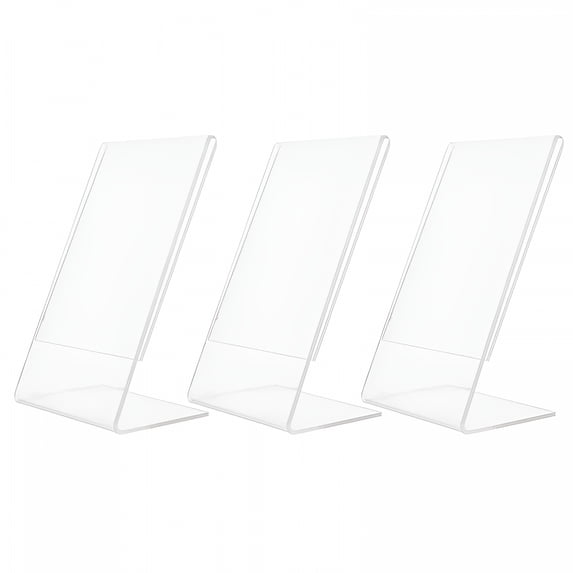 XIBUFE 2026 New 3 Pcs Photo Frame Acrylic Frame Reminder Frames 8X10 Wedding Photo Display Shelves Office Work Wedding Picture Frame
