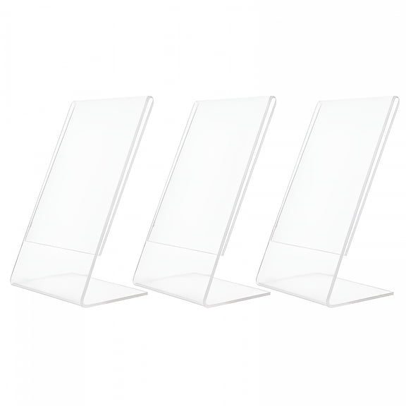 XIBUFE 2026 New 3 Pcs Photo Frame Acrylic Frame Reminder Frames 8X10 Wedding Photo Display Shelves Office Work Wedding Picture Frame