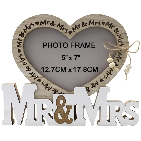 XIBUFE 2026 New 5 in X 7 in Wedding Picture Frame for Photo,Display,Wedding,Home,Desk,Gift