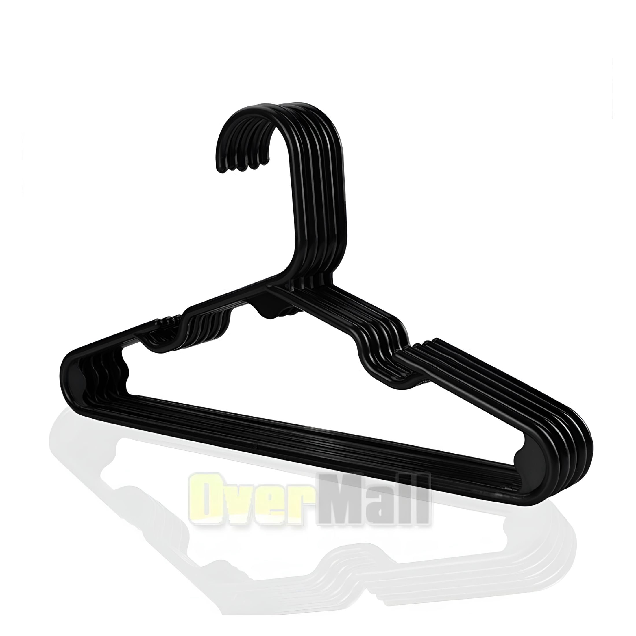 XIBUFE 2026 New 50/100X Child Clothes Hangers Plastic Children Cloth Hanger Toddler Infant Baby for Shirts,Dresses,Jackets,Pants,Coats
