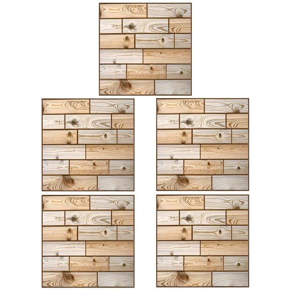 XIBUFE 2026 New 5Pcs Kitchen Backsplash Tiles Peel and Stick,Durable and Easy to Clean Peel and Stick Backsplash,Perfect for Extended Use Peel and Stick Tile Backsplash,Multicolor-5,30*30Cm