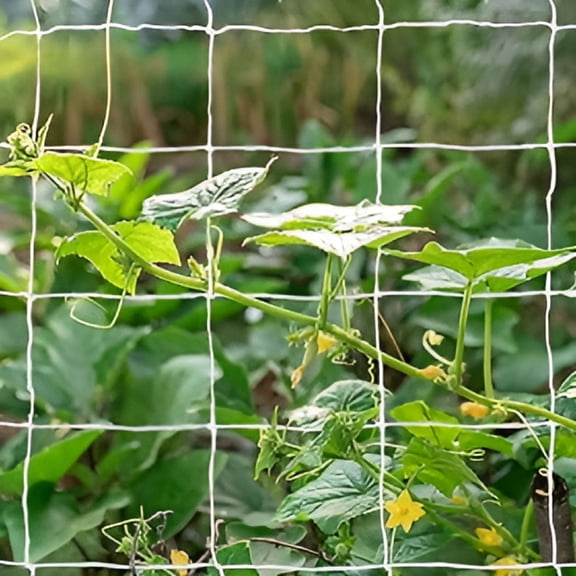 XIBUFE 2026 New 5X30Ft Trellis Netting for Climbing Plants-Garden Trellis Netting Plant Support Netting Heavy Duty Climbing Net Trellis for Cucumber Tomato Grape Fruits Bean Climbing Plants Outdoor