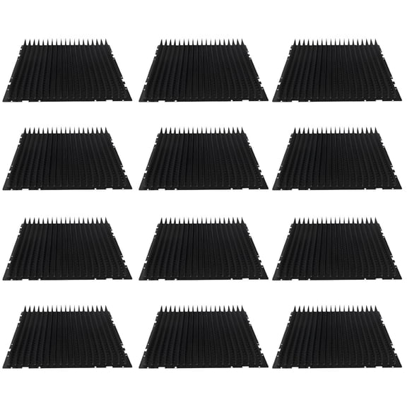 XIBUFE 2026 New 6/12 Pcs Cat Scat Mat  Pet Deterrent Mat with Spikes, Pet Training Mat for Keeping Cats, Dogs Away From Plants, Furniture, Indoor Outdoor Use