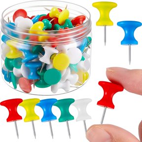 Large Head Thumb Tacks for Office Supplies