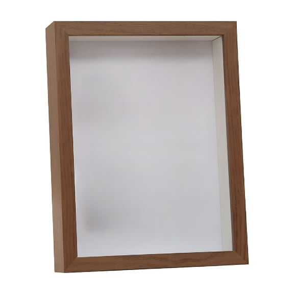 XIBUFE 2026 New 6X4 Inch Deep Box Shadow Frame Display Case with Hinged Glass Door,Memorabilia Keepsake Box for Photos,Medals,Bouquets Shadow Boxes