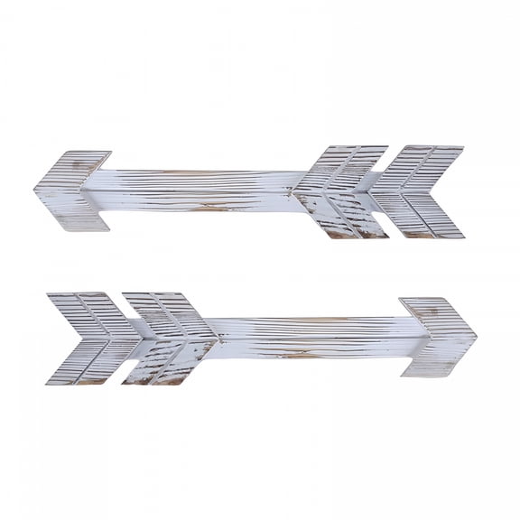 XIBUFE 2026 New Arrow Decor,Rustic Wood Arrow Sign Wall Decor,Decorative Handmade Farmhouse Decor and Ideas,2 Pcs for Wall,Living Room,Entryway,Office,Patio