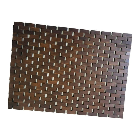XIBUFE 2026 New Bath Mat Slip Floor Mat Kitchen Rug Bathroom Mat Shower Bamboo Wood for Floor Bathtub Shower Swimming Pool for Bathroom, Kitchen, Shower, Pool - Brown