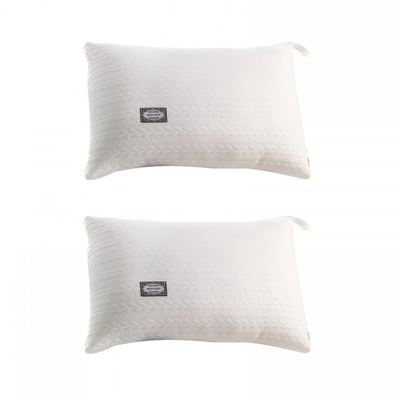 XIBUFE 2026 New Bed Pillows for Sleeping Queen Size, Pillows for Side and Back Sleepers, Pillow Core Super Soft Down Alternative Microfiber Filled Pillows, 17.7 X 27.5 Inches