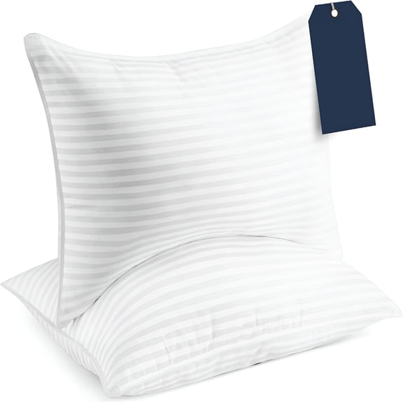 XIBUFE 2026 New Bed Pillows Standard/Queen Size Set of 2 - Original Soft Down Alternative Pillow for Sleeping - Soft Support for Back,Stomach Or Side Sleepers for Bedroom,Guest Room,Hotel