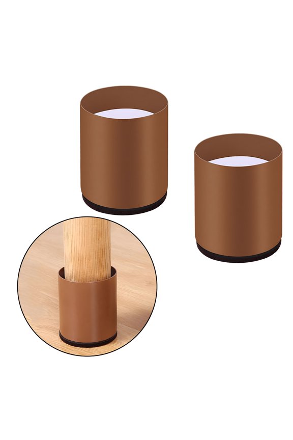 2026 New Bed Table Riser Elevator Sofa Furniture Elevator Elevators for Beds,Sofas,Tables-Round 6X5Cm Brown